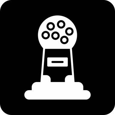 Modern bir simgenin vektör illüstrasyonu