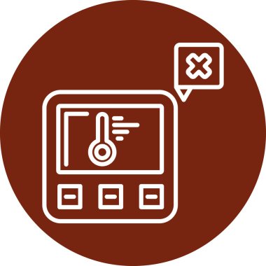 Taşınabilir ve internet vektör kavramının basit simgesi