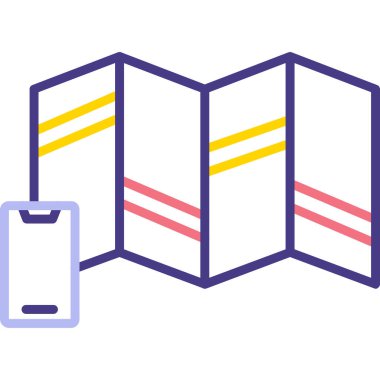 Telefon simgesi vektör illüstrasyonu