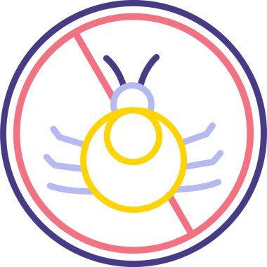 Dumanı tüten web simgesi yok basit illüstrasyon