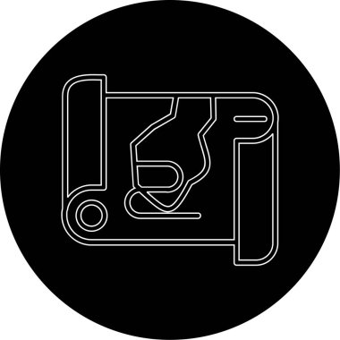 Simge vektör çizim gaz sobası