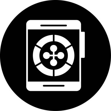 Modern b 'nin vektör illüstrasyonu eksik simgesi