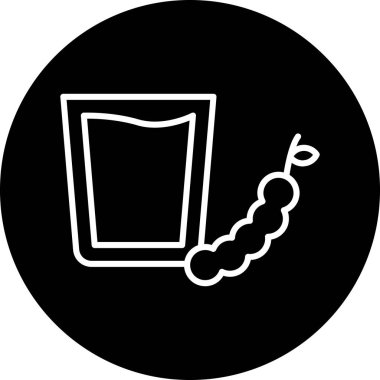 Gıda simgesinin vektör illüstrasyonu