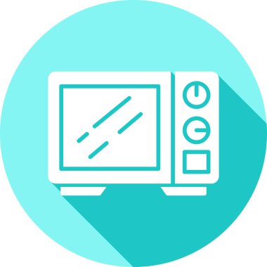 Monitör. Web simgesi basit illüstrasyon