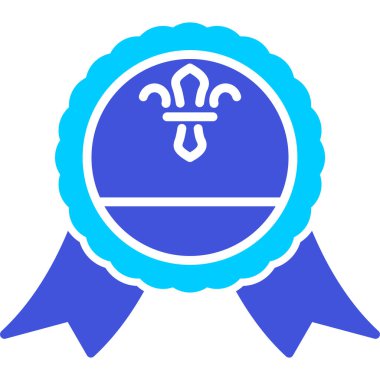 Ödülü vektör satırı simgesi