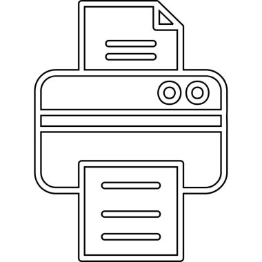 Yazıcı simgesi, özet biçimi