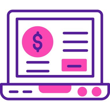 Online ödeme. Basit resimleme