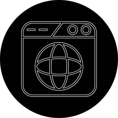 Modern eğitim ikonunun vektör illüstrasyonu