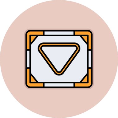 Modern b 'nin vektör illüstrasyonu eksik simgesi