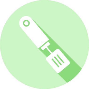 Fırça simgesi vektör illüstrasyonu