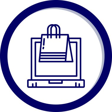 Modern oto tamir simgesinin vektör illüstrasyonu