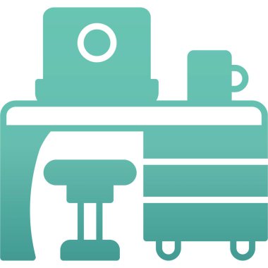 Taşıyıcı simgesi vektör illüstrasyonu