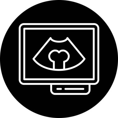 dizüstü bilgisayar simgesi. Web için dizüstü bilgisayar vektör simgesinin basit çizimi