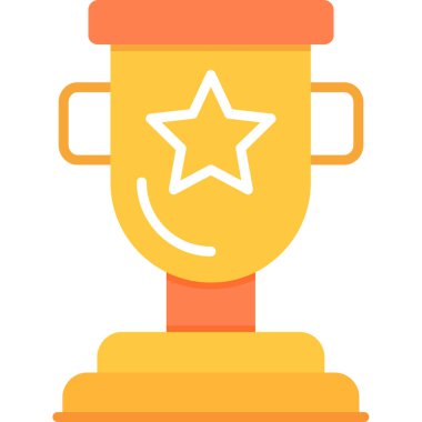 Ödül kupası kazanan simge