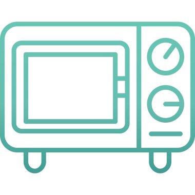 TV simgesi vektör illüstrasyonu