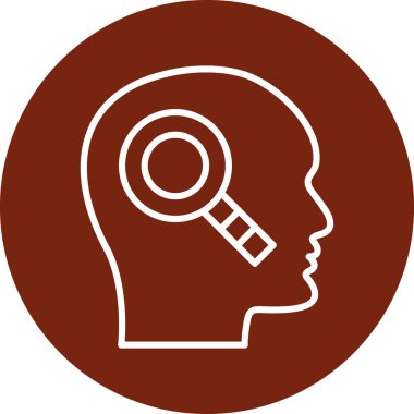 Vektör Beyin simgesi illüstrasyonu