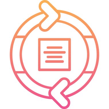 seo modern simgesinin vektör illüstrasyonu