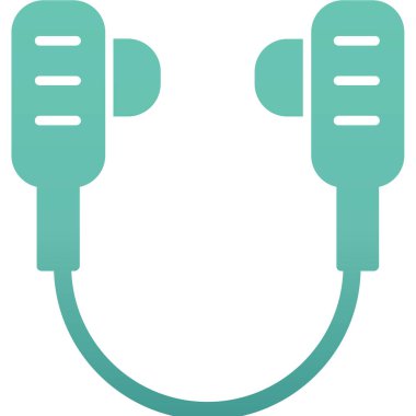 Fişi modern simge, vektör illüstrasyonu