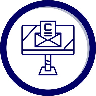 seo modern simgesinin vektör illüstrasyonu