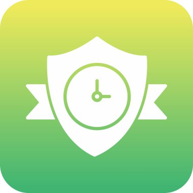 Alarm simgesi soyut arkaplan grubunda izole edildi