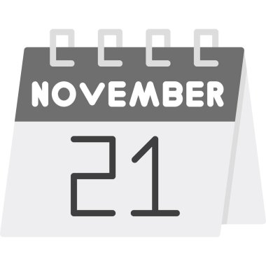 Aralık 20 - takvim simgesi - vektör illüstrasyonu.