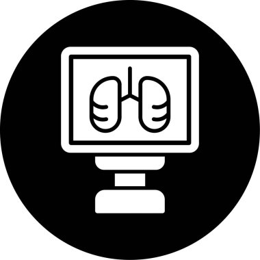 Modern bir simgenin vektör illüstrasyonu