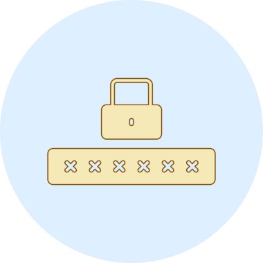 Güvenlik sistemi. Basit resimleme