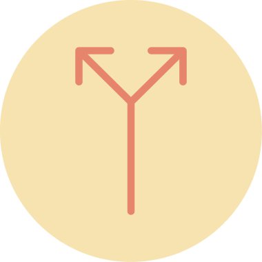 Modern simgenin vektör illüstrasyonu