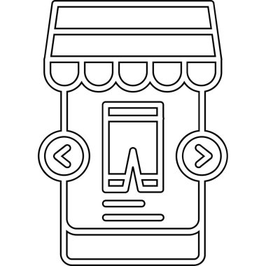 Akıllı telefonlu cep telefonu dükkanı