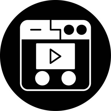 ses simgesi, vektör illüstrasyonu