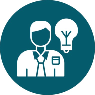 İş ve finans simgesinin vektör illüstrasyonu