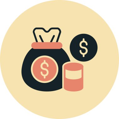 para çantası vektör simgesi