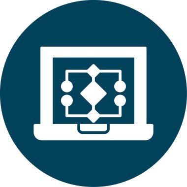 seo modern simgesinin vektör illüstrasyonu