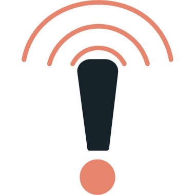 Wi Fi simgesi Vektör illüstrasyonu