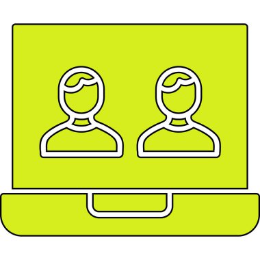 seo modern simgesinin vektör illüstrasyonu