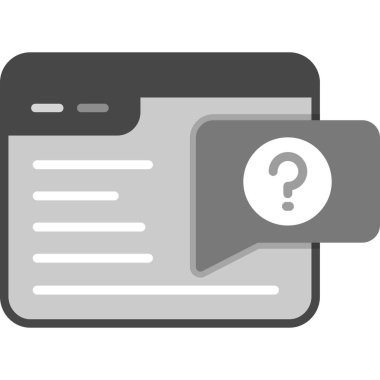 Beyazda izole edilmiş modada sohbet simgesi.