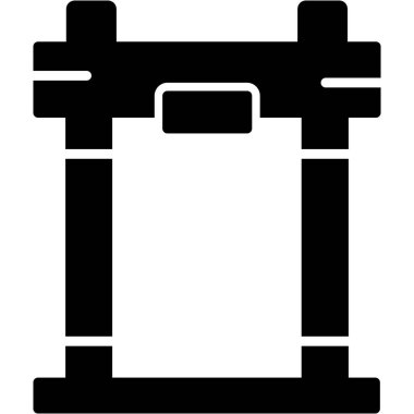 sütun simgesi çizimi