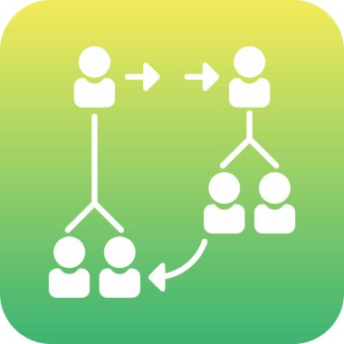 Ağ yapısı vektör simgesi