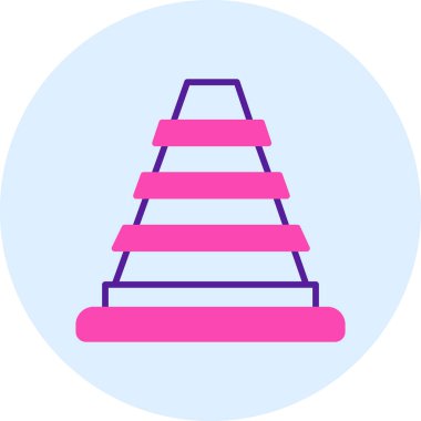 Ağaç. Web simgesi basit illüstrasyon