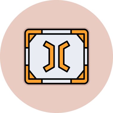 seo modern simgesinin vektör illüstrasyonu