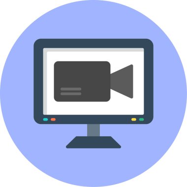 Ağ simgesi. Basit resimleme