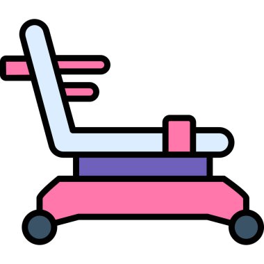 Modern simgenin vektör illüstrasyonu