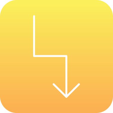 ok simgesi vektör illüstrasyonu