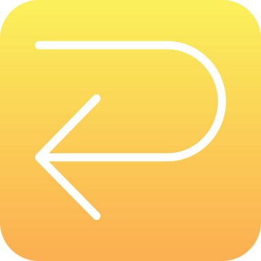 ok simgesi, vektör illüstrasyonu beyaz arkaplanda izole edildi