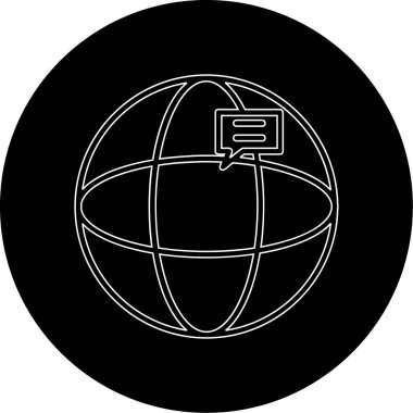 seo modern simgesinin vektör illüstrasyonu