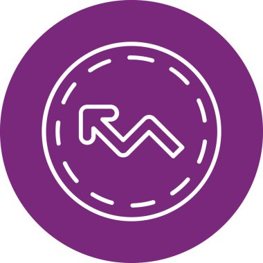 ok simgesinin vektör illüstrasyonu