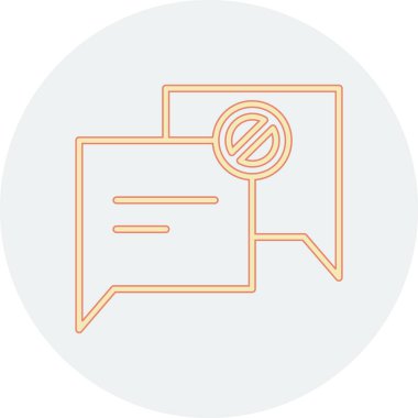 konuşma kabarcığı vektör çizimi