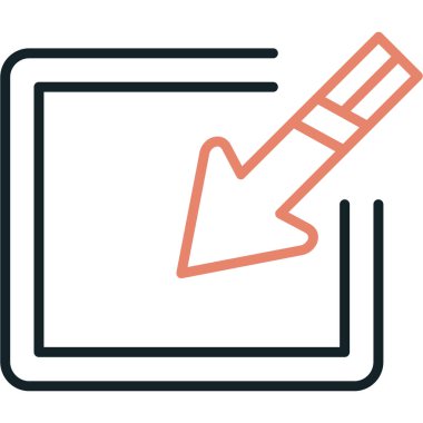 işaretleme vektör simgesini kontrol et