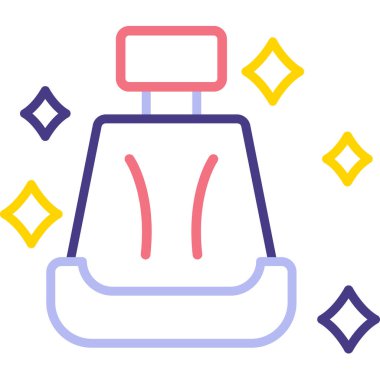 Modern eğitim ikonunun vektör illüstrasyonu