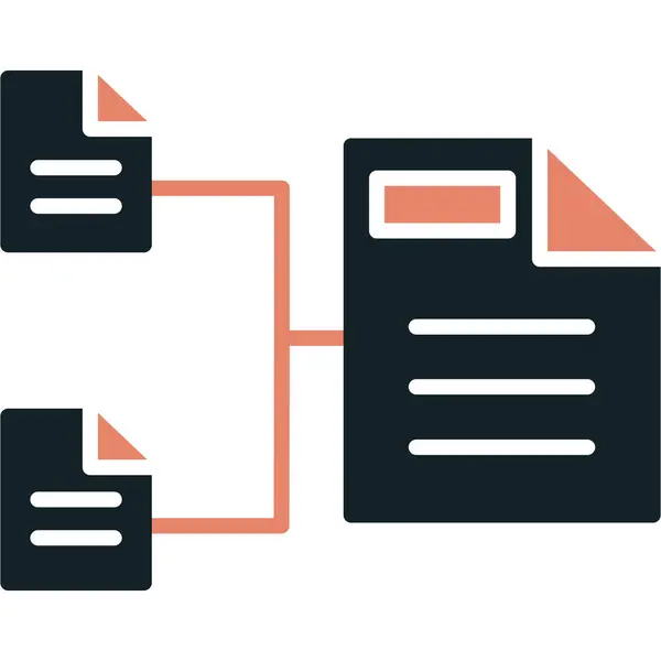 dosya biçimi simgesi, vektör illüstrasyonu
